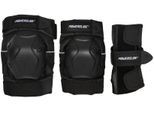 Powerslide Protektoren-Set »Standard Black Set«, (Set, 3 tlg., mit Ellenbogenprotektor-mit Knieprotektor-mit...