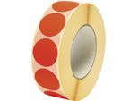 ratioform Markierungspunkte, Ø 40 mm, 2000 Stk pro Rolle, rot