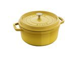 Staub La Cocotte 24 cm, rund, Citron, Gusseisen