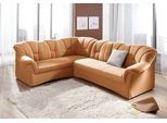 DOMO collection Ecksofa »Papenburg B/T/H: 242/190/84 cm L-Form«, wahlweise mit Bettfunktion, Langer Schenkel links oder rechts