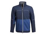 QUALITEX HIGH QUALITY WORKWEAR Softshelljacke RESIST marine/blau Herren: XL