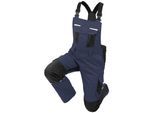 QUALITEX HIGH QUALITY WORKWEAR Latzhose IND navy blazer/black beauty Damen: 40 Herren: 46