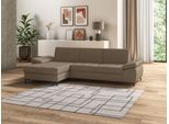 DOMO collection Ecksofa »Capelo L-Form«, mit Armteilverstellung, wahlweise mit Bettfunktion, Federkern
