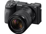 Sony Alpha 6600 + SEL18135 Systemkamera (SEL18135, 24,2 MP, Bluetooth, NFC, WLAN (Wi-Fi), schwarz