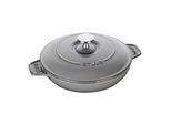 Staub Specialities Ofenform mit Deckel 20 cm, rund, Graphit-Grau, Gusseisen