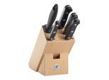 ZWILLING Gourmet 6-tlg, Messerblockset, Natur