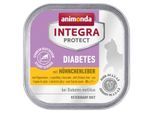 animonda Integra Protect Diabetes 16x100g Hühnchenleber