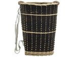 vidaXL Holzkorb mit Trageriemen 50 x 44 x 58 cm Natur Weide