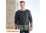 Strickanleitung – Jacquard-Cardigan aus Woll Butt Söckli