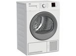 BEKO Kondenstrockner DC 101230, 10 kg, Kindersicherung, Reversierende Trommel, Signalton, weiß