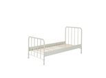 BRONXX Metallbett im coolen Look, Liegefläche 90 x 200 cm versch. Farben