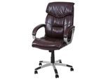 Bürostuhl MCW-A71, Chefsessel Drehstuhl, Kunstleder MVG-zertifiziert ~ bordeaux