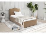 Polsterbett "Graz", beige, L:210cm, Bezug 100% Polyester, Polsterung: Polsterwatte, Material Gestell: gepolsterter Holzwerkstoff, WESTFALIA SCHLAFKOMFORT, Betten, Polsterbett, wahweise mit Stauraum, verschiedene Matratzenarten wählbar