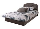 Polsterbett, grau (anthrazit), B:192cm L:212cm, Bezug Bett: Microfaser (100% Polyester);Bonnell-Federkernmatratze: 51% Polypropylen, 39% Polyester und 10% Baumwolle;Kaltschaummatratze: 100% Polyester, Bezug abnehm- und waschbar bis 60C, WESTFALIA SCHLAFKOMFORT, Betten, Polsterbett, inkl. Bettkasten bei Ausführung mit Matratze