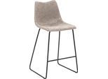 Barhocker MAYER SITZMÖBEL "mySOLO", grau (lichtgrau), B:49cm H:99cm T:51cm, 50% Polyurethan, 50% PVC, Hocker