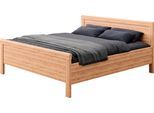 Einzelbett PRIESS "Arnsberg", braun (artisan eiche), B:188cm L:208cm, Betten, Kinder-Einzelbett Jugendbett Bettgestell, Komfortliegehöhe