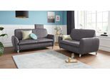 2,5-Sitzer SIT & MORE "Daytona", grau (graphit), B:180cm H:93cm T:90cm, Sofas, inklusive Federkern und einer Kopfstütze