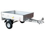 PKW-Anhänger STEMA "Mini 350", silber (silberfarben), KFZ-Anhänger