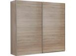 Schwebetürenschrank WIMEX "Easy", beige (struktureichefarben hell uni), B:135cm H:210cm T:65cm, Schränke, Schwebetürenschrank