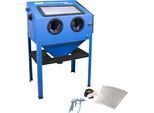 Sandstrahlkabine GÜDE "GSK 220", blau, Sandstrahlgeräte