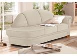 Recamiere HOME AFFAIRE "Amrum", beige (creme), B:202cm H:91cm T:92cm, Jacquard ( 100% Polyester );Struktur Blume (100% Polyester), Sofas, Recamiere, mit Federkern, Armteil links oder rechts