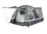 Buszelt HIGH PEAK "Trentino 2.0", grau, Zelte, B/H/L: 280cm x 210cm x 370cm, B:280cm H:210cm L:370cm