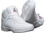 Gleitschuh EPIC GRINDSHOES "Red Lava/Clean White" Gr. 45, weiß, Inlineskates_Rollschuhe_Schlittschuhe, 45, Nylon, Leder