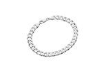 Armband FIRETTI "Schmuck Geschenk Silber 925 Armschmuck Armkette Panzerkette" Gr. 19, silber (silberfarben), Armbänder, Herren, 19, Silber 925 (Sterlingsilber), Armband