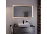 hansgrohe Xarita E Spiegel 54985700 mit kapazitiven Berührungssensor, 1200 x 700 x 50 mm, weiß matt