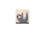 3 Sprouts Storage Box - Gray Sloth