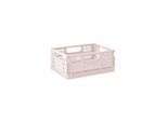 3 Sprouts - Modern Folding Crate Medium Pink