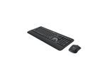 Logitech MK540 Advanced - keyboard and mouse set - QWERTY - Spanish - Tastatur & Maus Set - Spanisch - Schwarz
