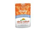 Almo nature Daily 30x70g Kabeljau und Garnelen