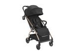 Kikkaboo Kinderwagen, Buggy Joy bis 22 kg, Rückenlehne verstellbar, faltbar schwarz