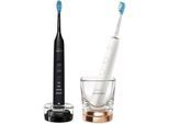 Philips Sonicare 9000 DiamondClean HX9914/57 spazzolino sonico elettrico. 2 corpi Black and Rosegold 2 pz