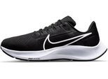 Laufschuh NIKE "AIR ZOOM PEGASUS 38", Gr. 36,5, schwarz-weiß (schwarz, weiß, anthrazit, volt), Textil, sportlich, Schuhe
