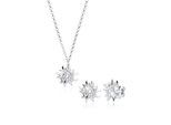 Schmuckset ELLI "Elli Schmuckset Edelweiss Tracht 925 Silber", silber, Schmuck_Sets, Damen, onesize, ohne Stein, Silber 925 (Sterlingsilber), Schmuckset