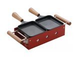 Raclette »TTM Twiny Cheese rouge«, 2 St. Raclettepfännchen, - W