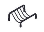 Giese Seifenablage schwarz matt, 30006-14 30006-14