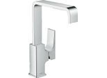 Hansgrohe Waschtischmischer 230 Metropol chrom Schwenkauslauf mit Push-Open Ablaufg., 32511000 , 325 32511000