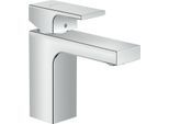Hansgrohe Waschtischmischer 100 Vernis Shape ohne Ablaufgarnitur chrom, 71569000 71569000