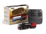 RC-LKW »Turbo Racing Lastwagen C50 mit Anhänger Schwarz,«
