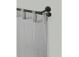Gardinenstange GARESA "BOLTI", schwarz, L:440cm Ø:16mm, Metall, Gardinenstangen, Vorhanggarnitur, verlängerbar, Wandmontage, ohne Ringe