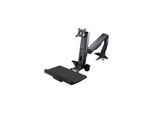 StarTech.com Sit-Stand Workstation Wall Mount - Single Monitor - monteringspakke