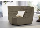 CALIA ITALIA Ecksofa »Banjo, Eckelement, tolles Design und hoher Sitzkomfort frei stellbar«, oder als Modulsofa mit den passenden Erweiterungselementen nutzbar