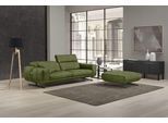 2,5-Sitzer EGOITALIANO "Gloria, super bequem und hochwertige Verarbeitung, edles Design", grün (kiwi), B:236cm H:96cm T:109cm, Sofas, beidseitig verstellbare Rückenelemente, mit Metallfüßen