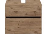 Home affaire Waschbeckenunterschrank »Wisla«, Siphonausschnitt, Push-to-open-Funktion, Breite 60cm, Höhe 55 cm