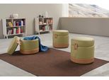 Egoitaliano Hocker »Tonder, Designhocker als Blickfang mit tollen Details«, (1 St.), inkl. Stauraum