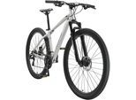 Mountainbike BIKESTAR Gr. 43, silber (silberfarben), Fahrräder, 43cm, 29 Zoll (73,66cm), für Damen und Herren, Kettenschaltung