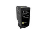 Original Lexmark CX 725 dhe (74C20Y0) Toner Gelb